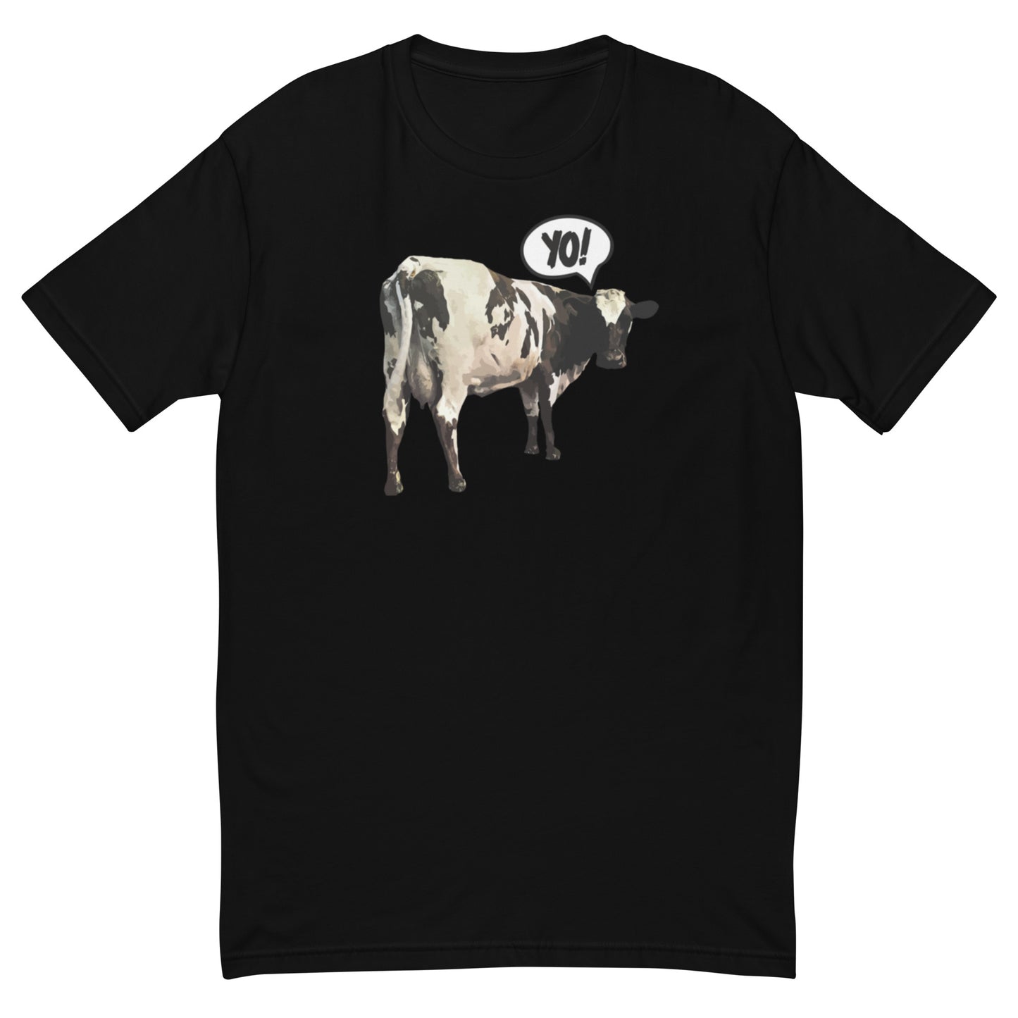 "Yo!" Cow Short Sleeve T-shirt
