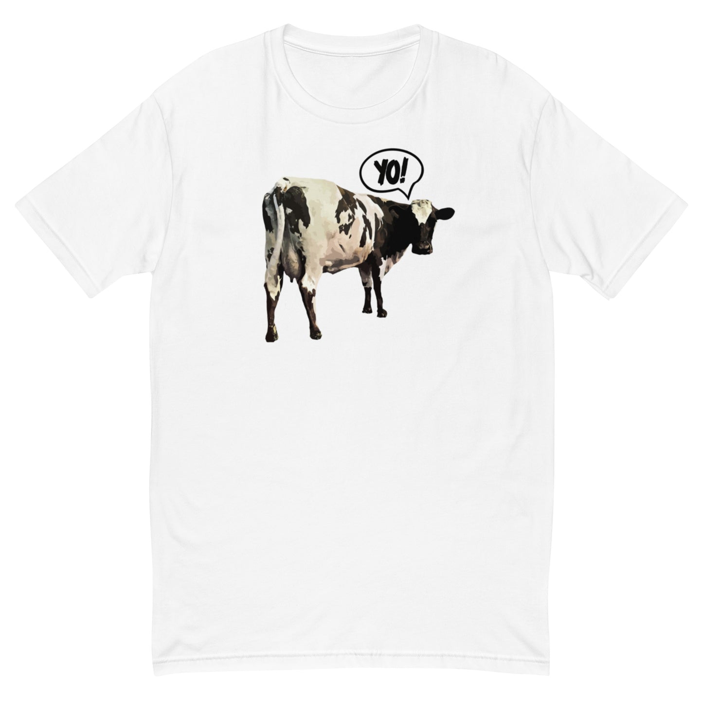 "Yo!" Cow Short Sleeve T-shirt