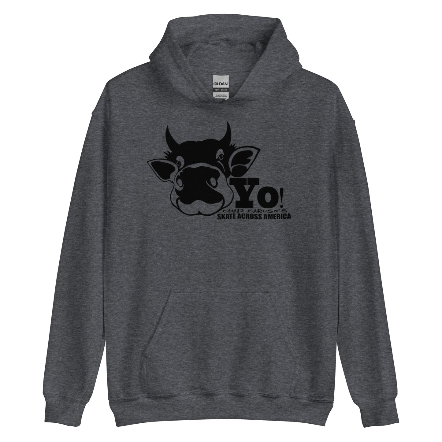 "Yo!" Cow Skate Across America Hoodie