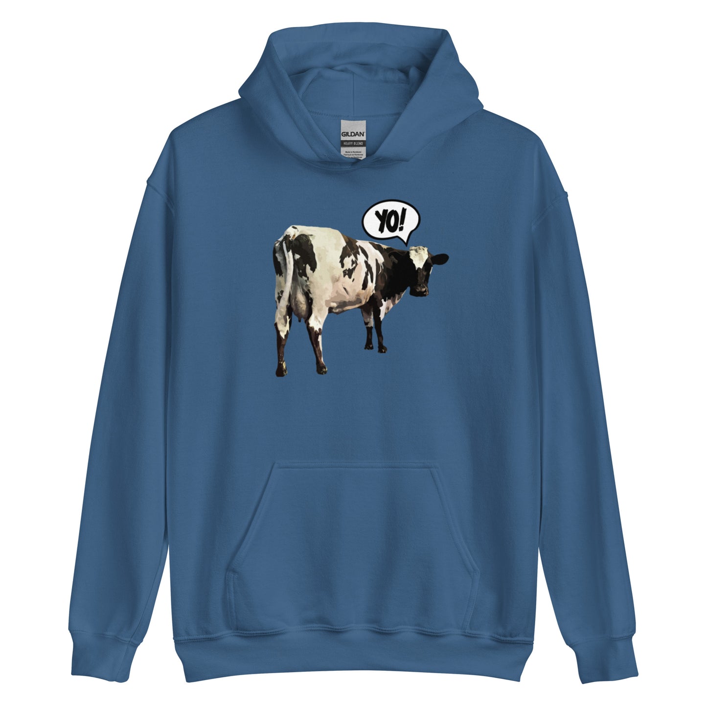 "Yo!" Cow Hoodie