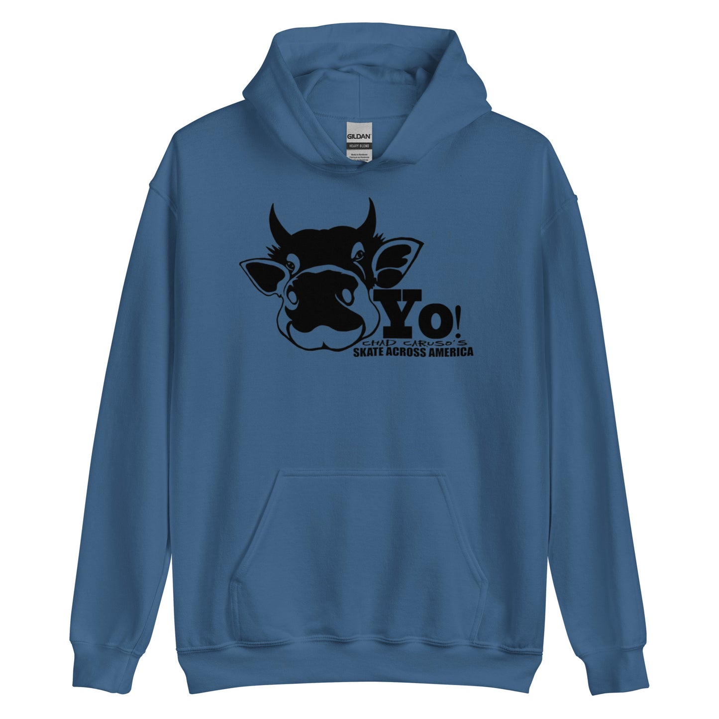 "Yo!" Cow Skate Across America Hoodie