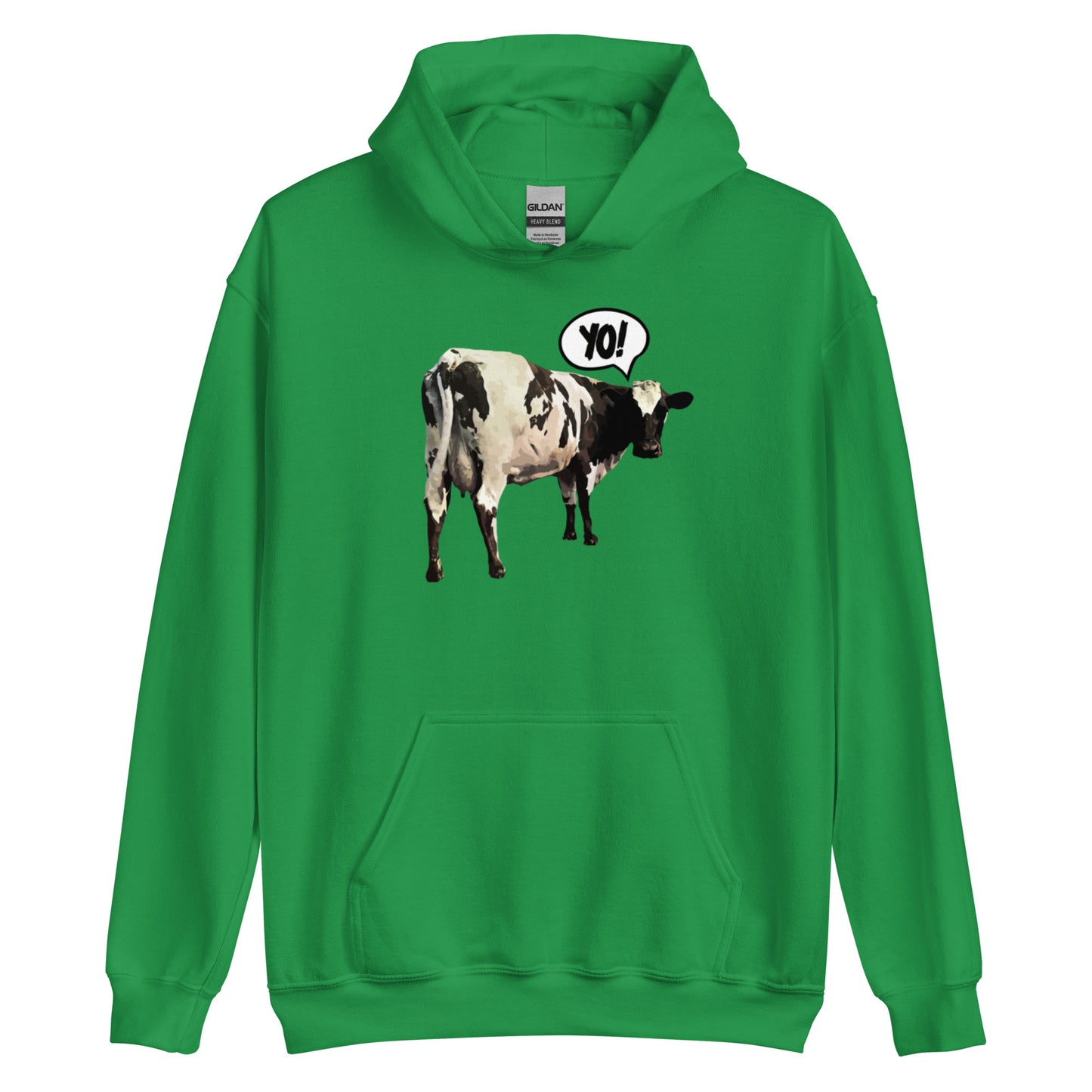 "Yo!" Cow Hoodie