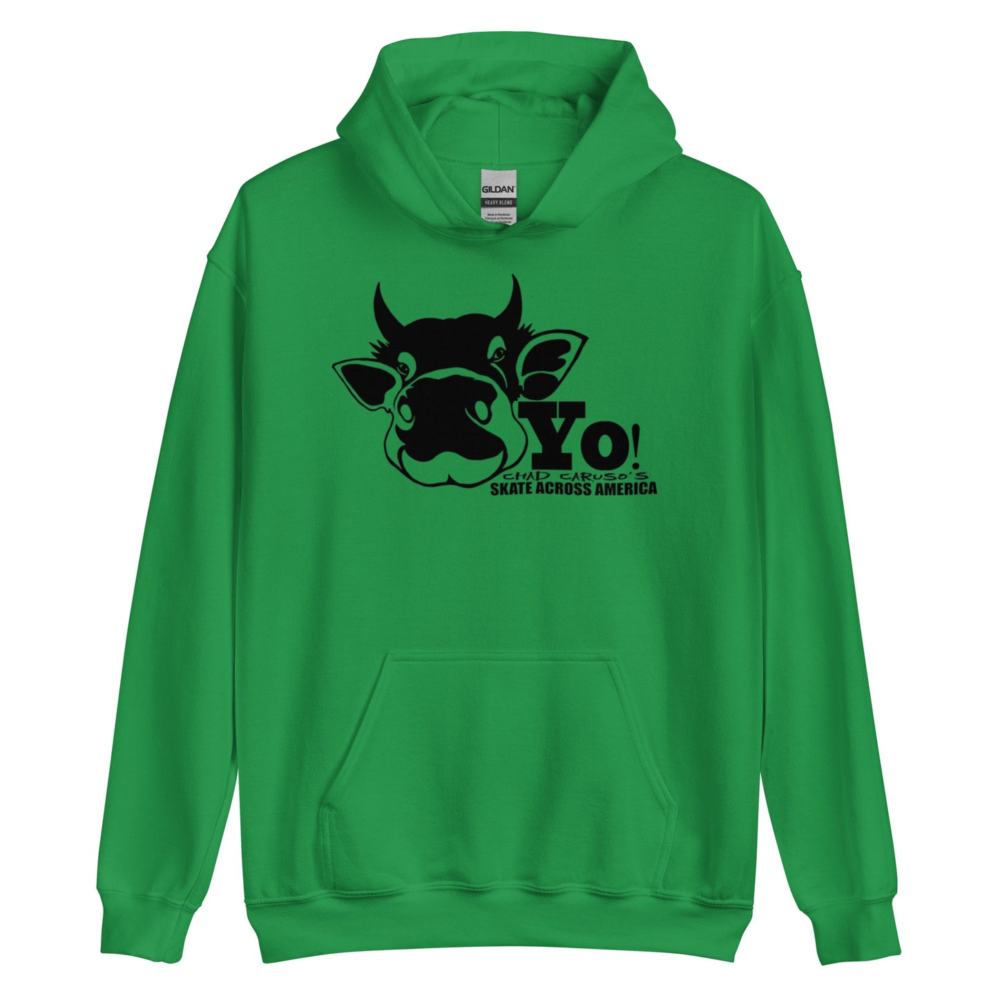 "Yo!" Cow Skate Across America Hoodie