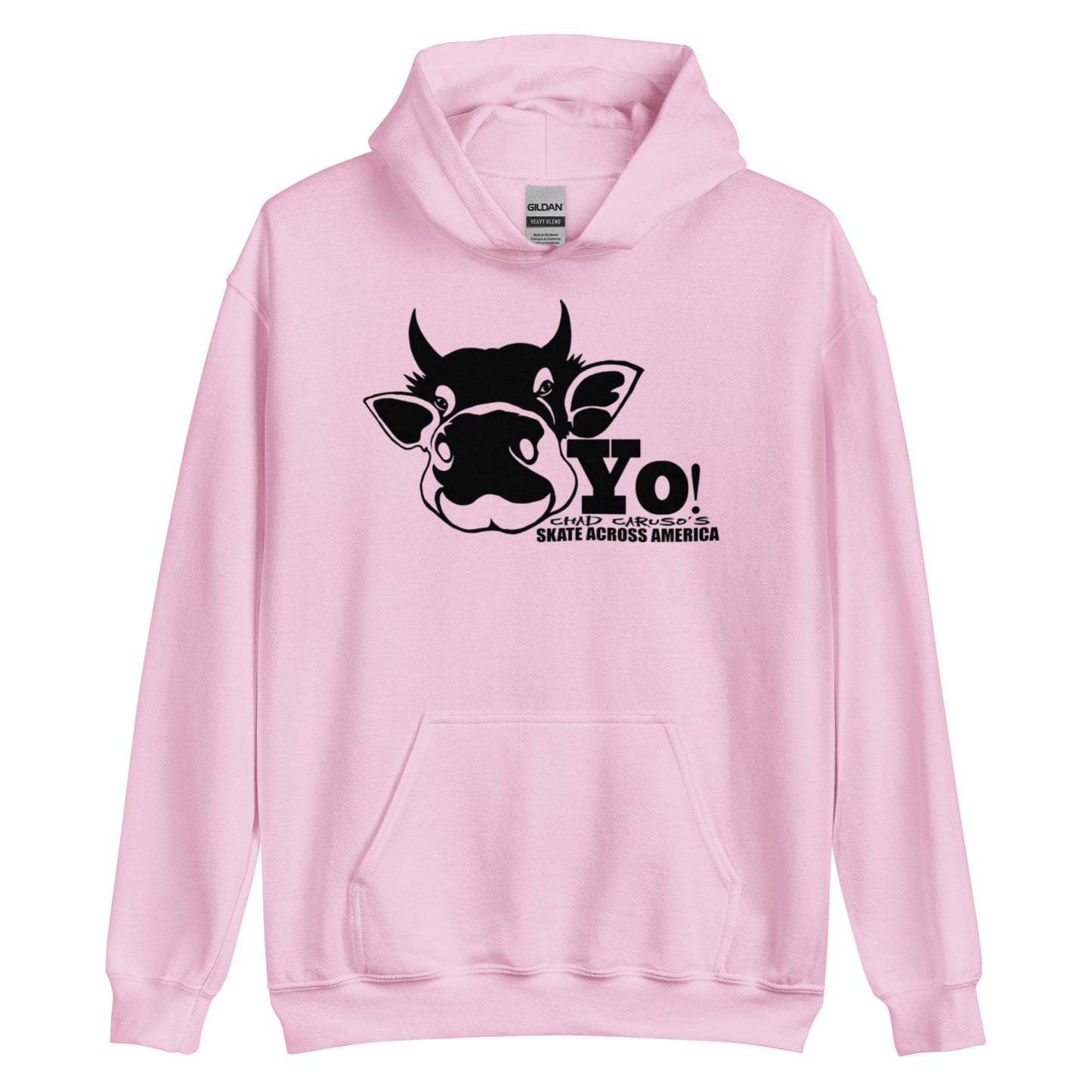 "Yo!" Cow Skate Across America Hoodie