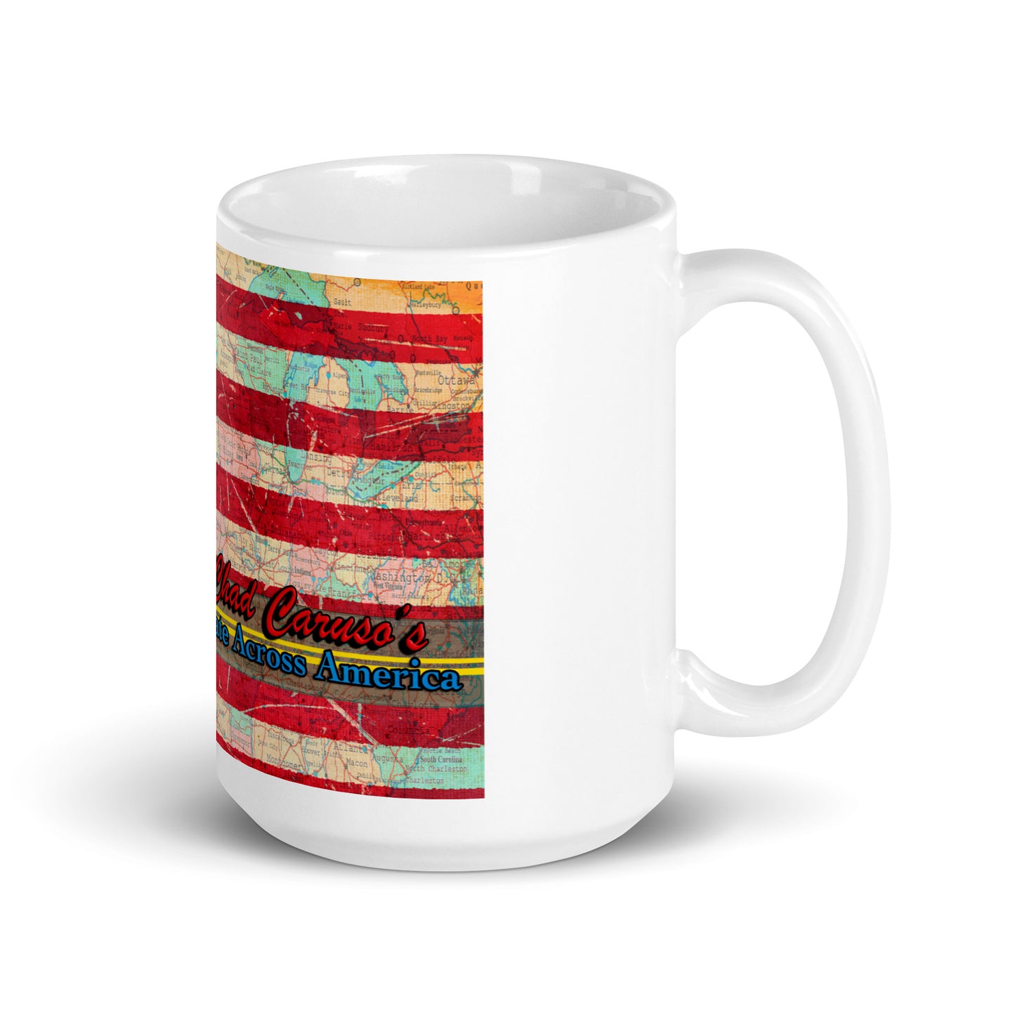 Chad Caruso's Skate Across America Mug