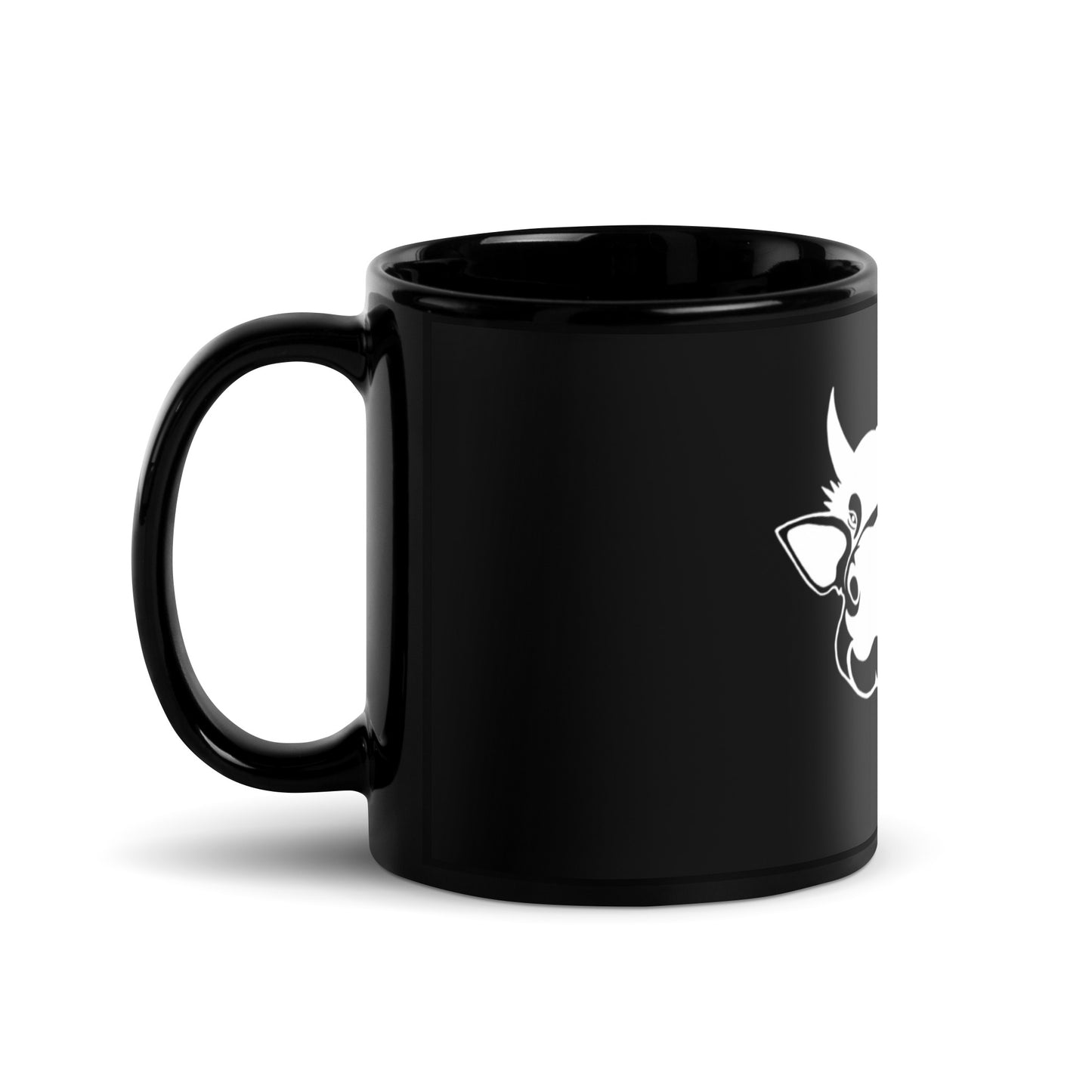 "Yo!" Cow Skate Across America Black Coffee Mug