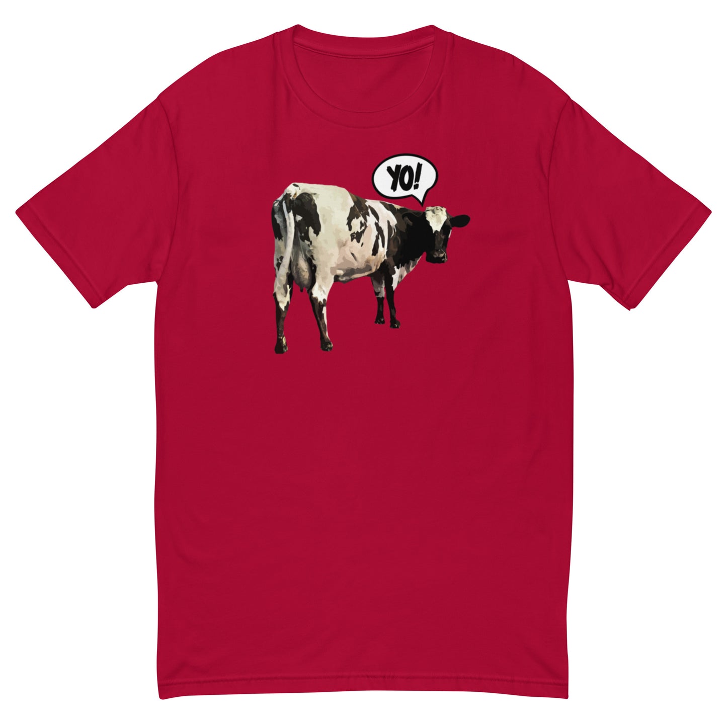 "Yo!" Cow Short Sleeve T-shirt