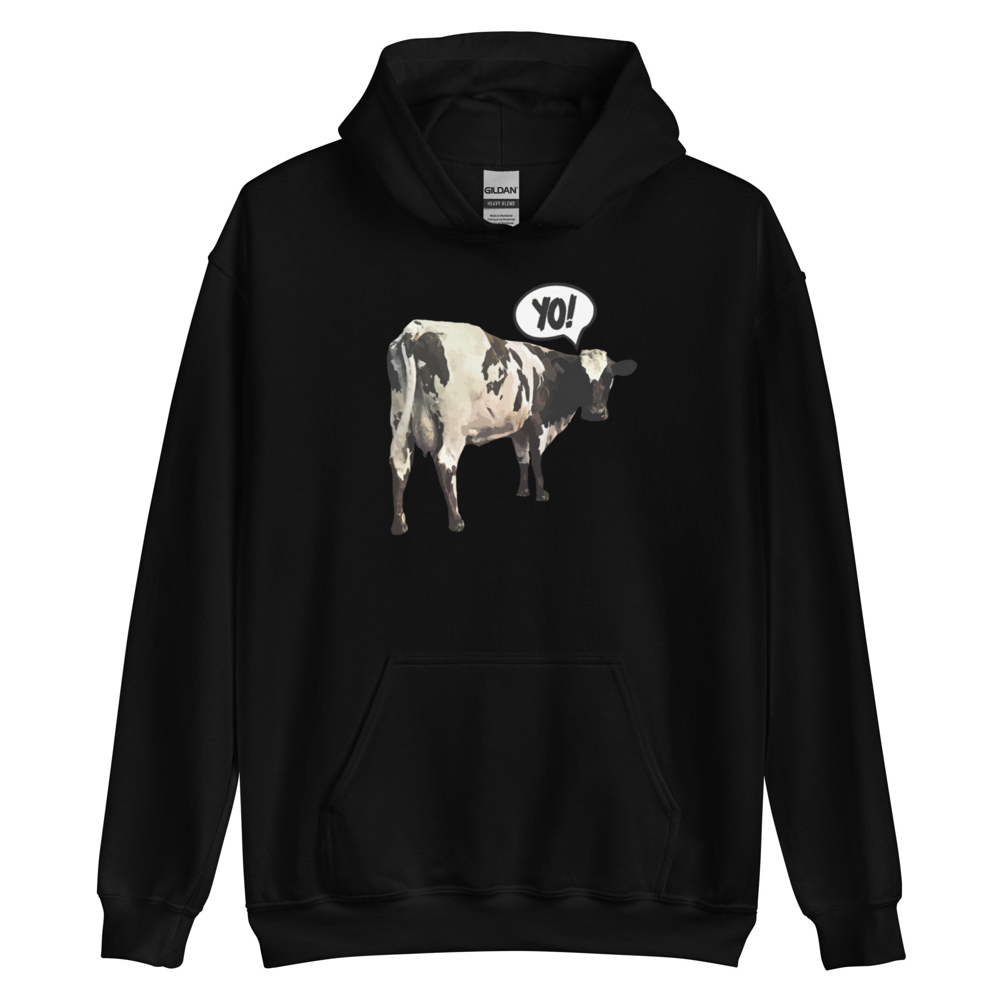 Cow print outlet hoodie