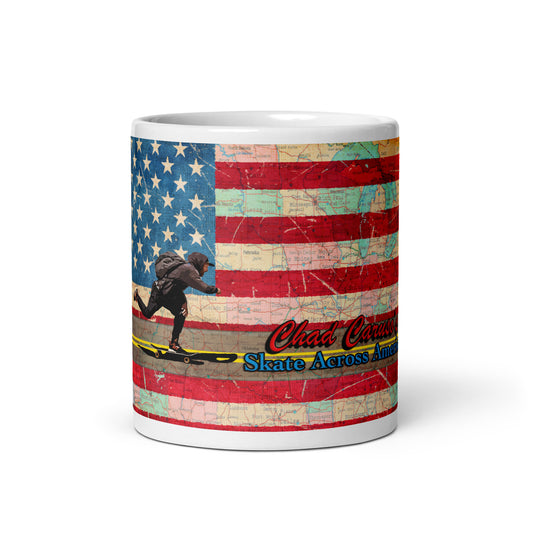 Chad Caruso's Skate Across America Mug